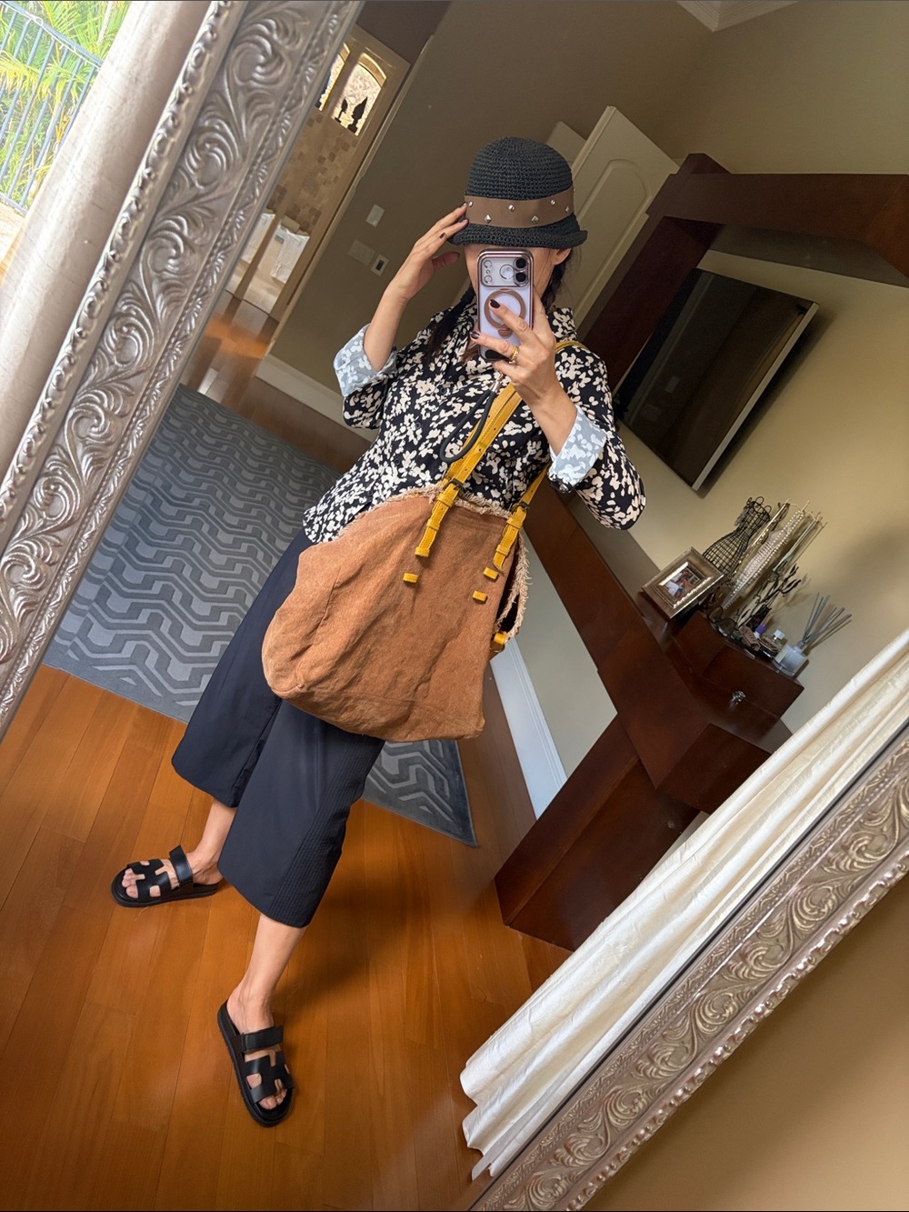 Caribe letessier leather fashion totes